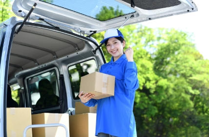 遺品の配送の画像