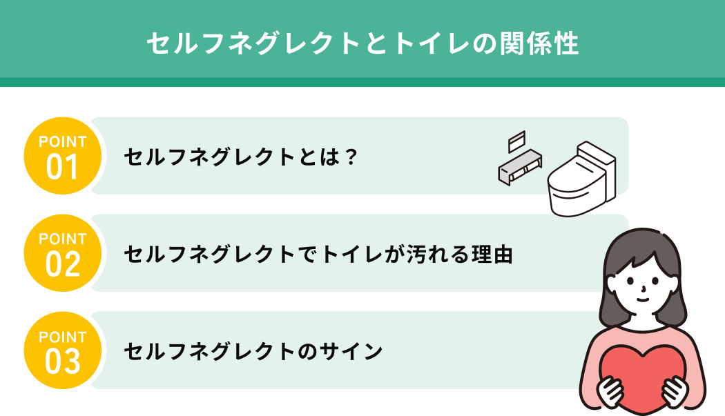 セルフネグレクトとトイレの関係性